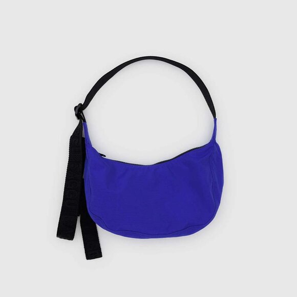 BAGGU Lapis Small Nylon Crescent Bag - With NEW Longer Strap - Picture 4 of 4